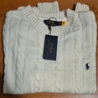 Maglione Polo Ralph Lauren bianco