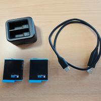 Batterie gopro + caricabatterie originale gopro