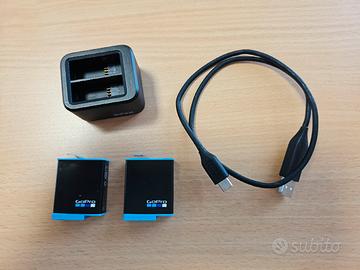 Batterie gopro + caricabatterie originale gopro