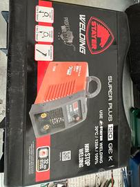 Saldatrice Stayer 120A con valigia, kit completo