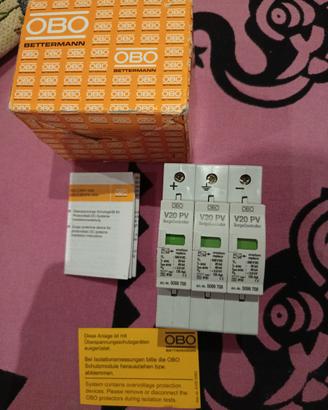limitatore di sovratensione  per impianti fotovolt
