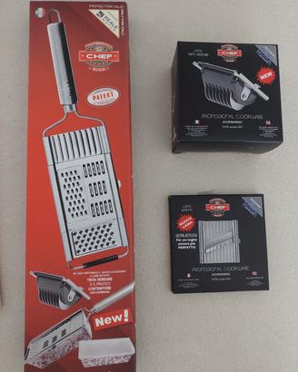 grattugia + due accessori GLT Italia