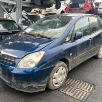 RICAMBI TOYOTA COROLLA VERSO 2003 1600cc BENZINA