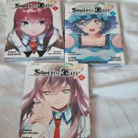 Steins Gate box 1-3 manga J-POP completo