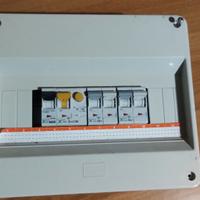 Quadretto elettrico completo di interruttori