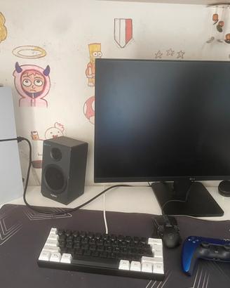Bundle PS5 slim + moniotor LG gaming + 2 controlle