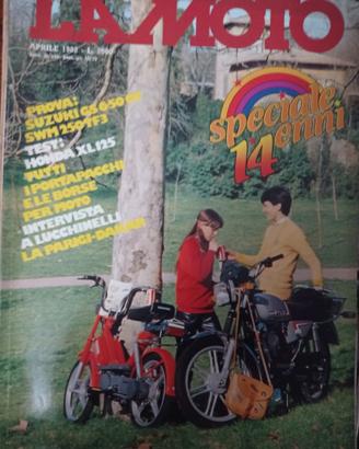Rivista LA MOTO numero 4 anno 1982