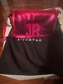 Borsa rosa in pelle