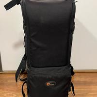 Zaino lowepro x obiettivi