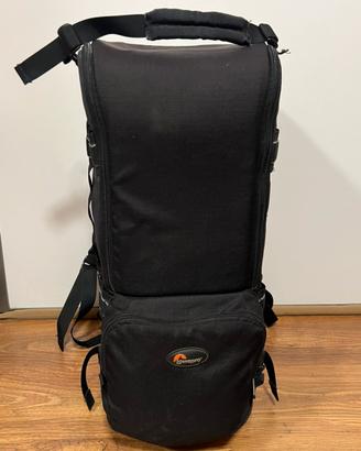 Zaino lowepro x obiettivi