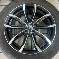 Cerchi in lega 17 per Fiat 500x con gomme