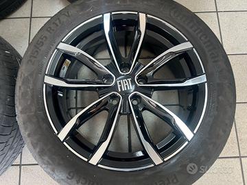 Cerchi in lega 17 per Fiat 500x con gomme