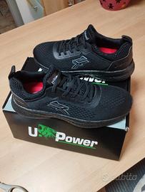 sneakers u-power lifestyle nere tg 40 nuove