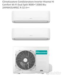 Climatizzatore dual split 12000+9000 btu