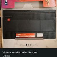 cassetta VHS  pulisci testine