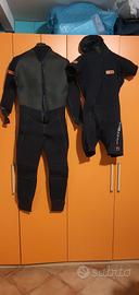 Muta e mutino sub Scubapro S-Tek 5+5mm, TPF33, tag