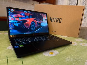 Acer Nitro V15 i5 13a gen RAM 16Gb DDR5 RTX 40