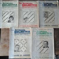 Settimana enigmistica anno 1937