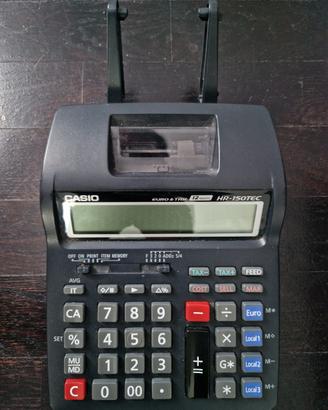 calcolatrice Casio euro & tax hr-150 tec