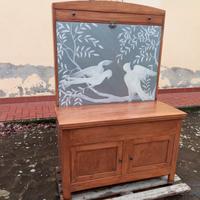 mobile madia con spianatoia anni 50