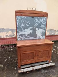 mobile madia con spianatoia anni 50