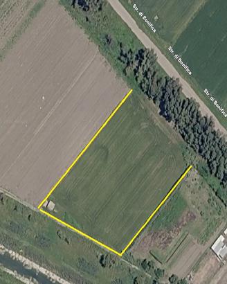 Terreno agricolo con ricovero attrezzi