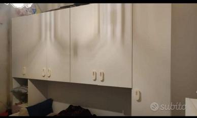 cameretta lilla e bianca 