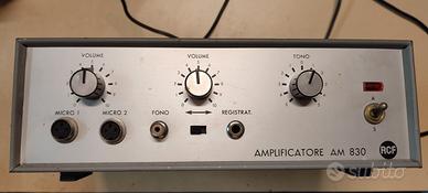 Amplificatore vintage RCF AM 830