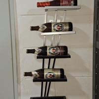 Portabottiglie in ferro 