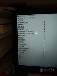 Lotto di  116diodi al silicio e Ponti di recupero 