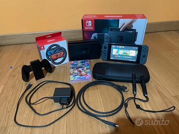 Nintendo switch 32 giga joy con grigi bundle