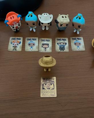 Lotto personaggi One Piece Kinder Joy