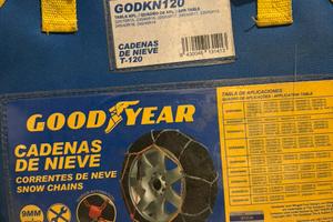 Catene da neve Goodyear GODKN120 T-120 9mm NUOVE