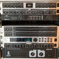 RACK + BEHRINGER + microfoni wireless
