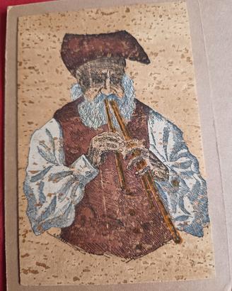 cartolina artistica in sughero