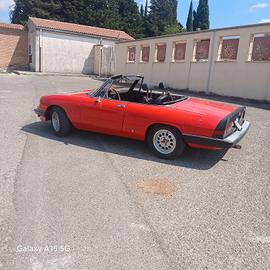 alfa spider terza serie cilindrata 1.6 