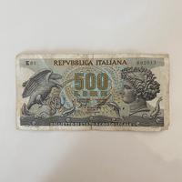 500 lire di carta