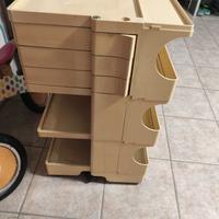 Carrello Boby di Joe Colombo originale 1978