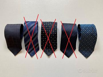 Set cravatte in seta