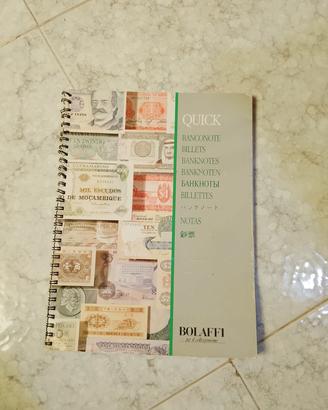 Catalogo Banconote Bolaffi "QUICK" - Album per Col