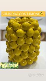vaso cilindro di limoni 🍋