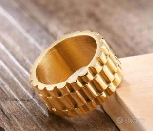Anello stile rolex