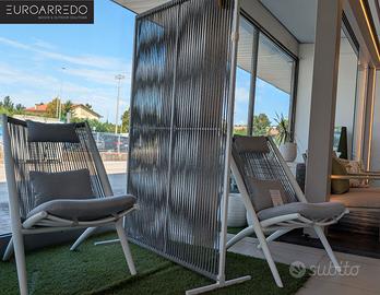 Set 2 poltrone e parasole