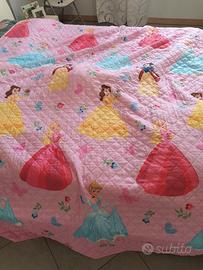 Copriletto Principesse e TopolinoDisney 