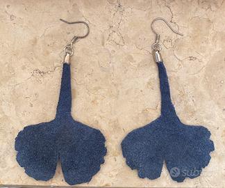 Orecchini foglia di gingko biloba