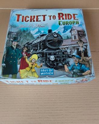 ticket to ride Europa più espansione India 