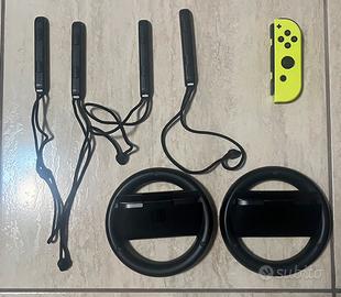Volanti per Nintendo switch+ laccetti + Joy con