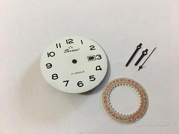 kit quadrante e lancette perseo orologio d’epoca