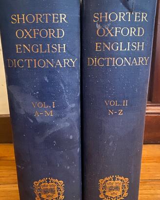 SHORTER OXFORD ENGLISH DICTIONARY