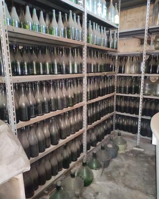 bottiglie di vetro per vino